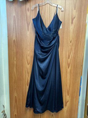 Galina Signature | Dresses | Charmeuse Cowl Bridesmaid Dress With Swag Sleeves | Poshmark Galina Signature | Dresses | Charmeuse Cowl Bridesmaid Dress With Swag Sleeves | Poshmark